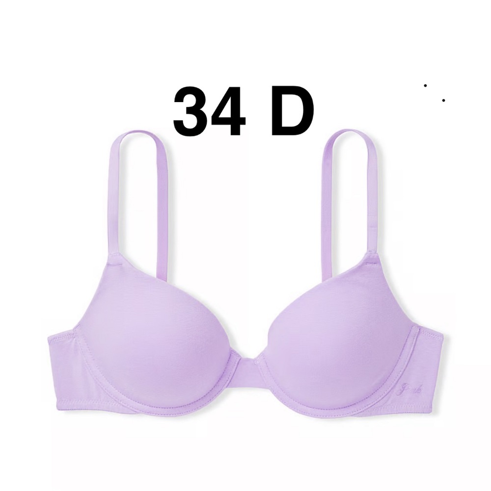 Victoria’s Secret PINK WEAR EVERYWHERE
SUPER PUSH-UP BRA LIGHTLY LINED- NEW
